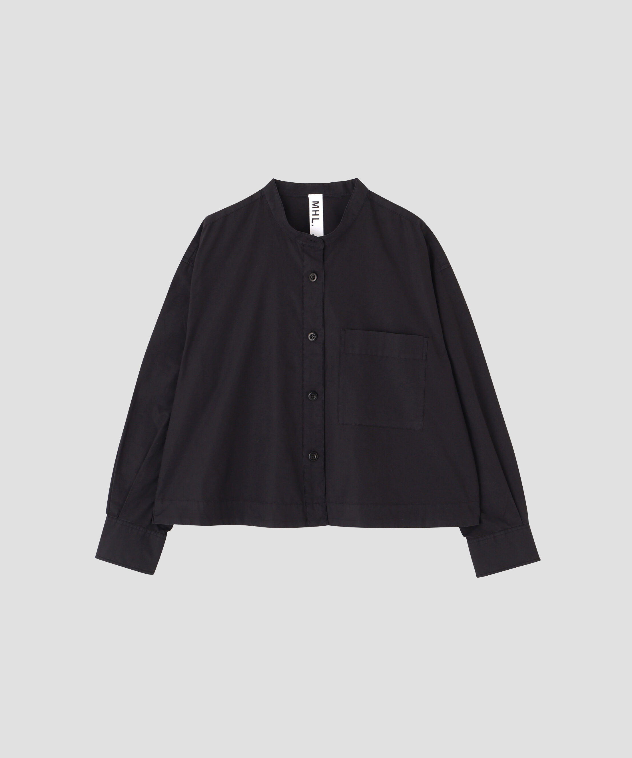 MHL.「COTTON RAMIE POPLIN SHIRT」|シャツ・ブラウス|