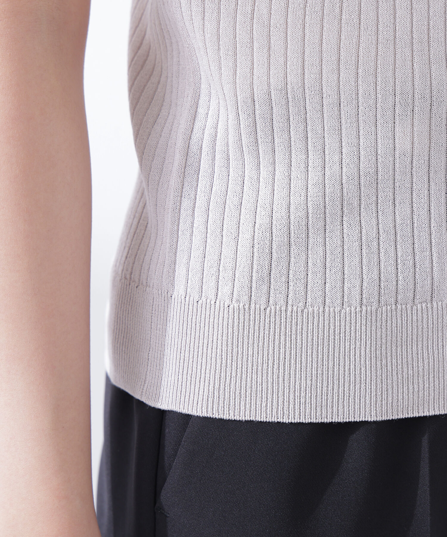  「フロントボタンステッチニット」|ニット・セーター|