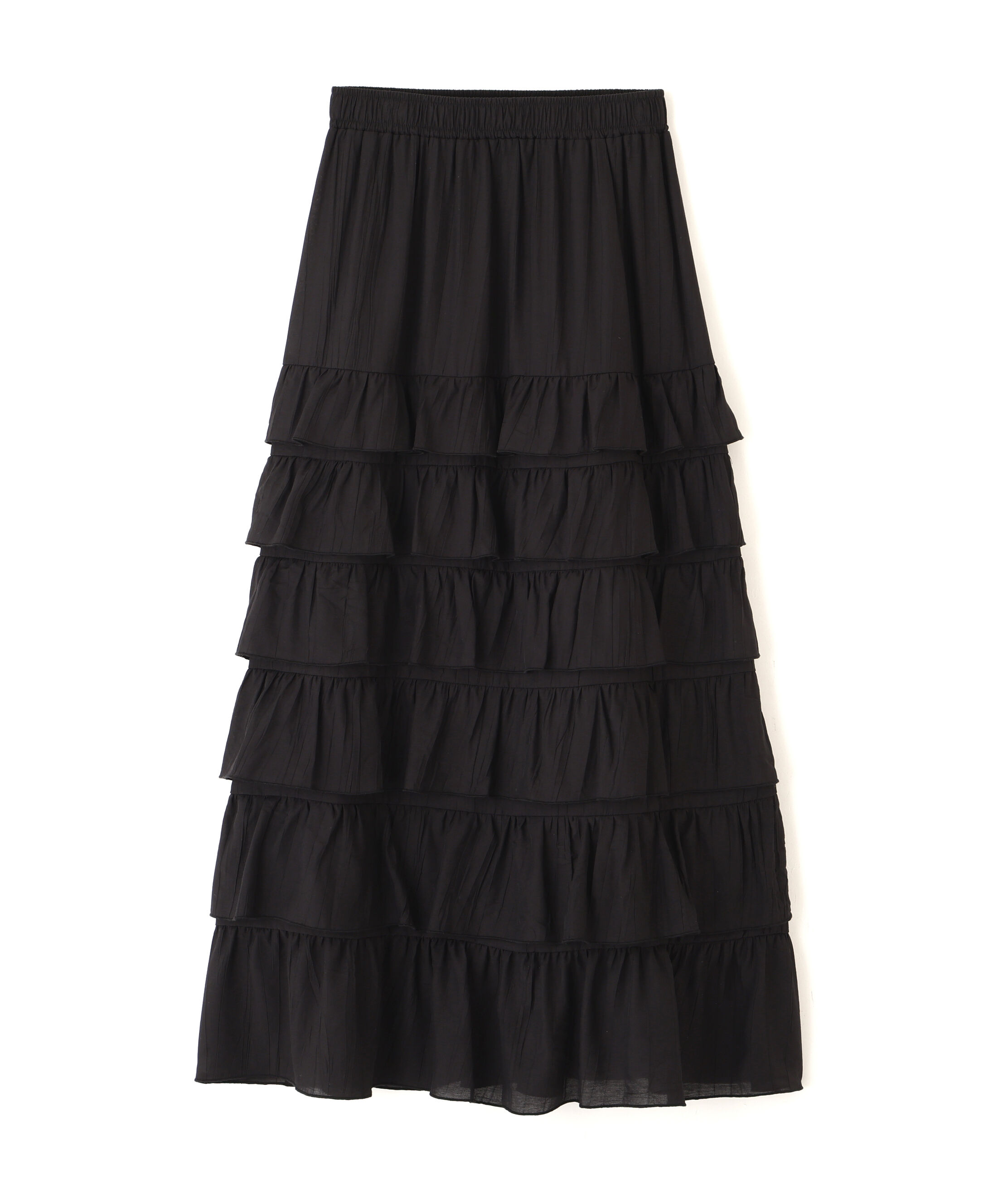  「フリルティアードナロースカート」|スカート|