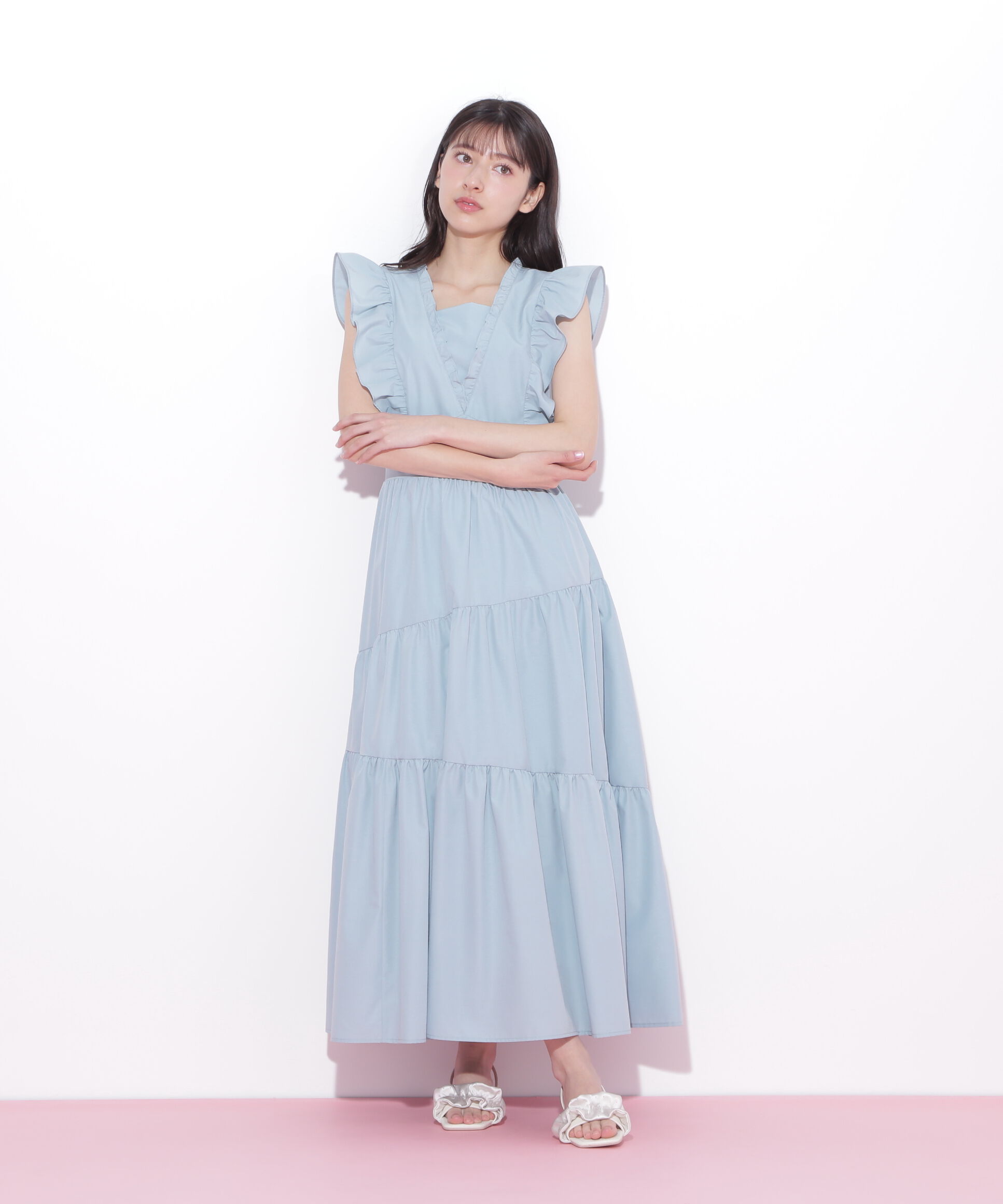  「ティアードワンピース」|ワンピース|