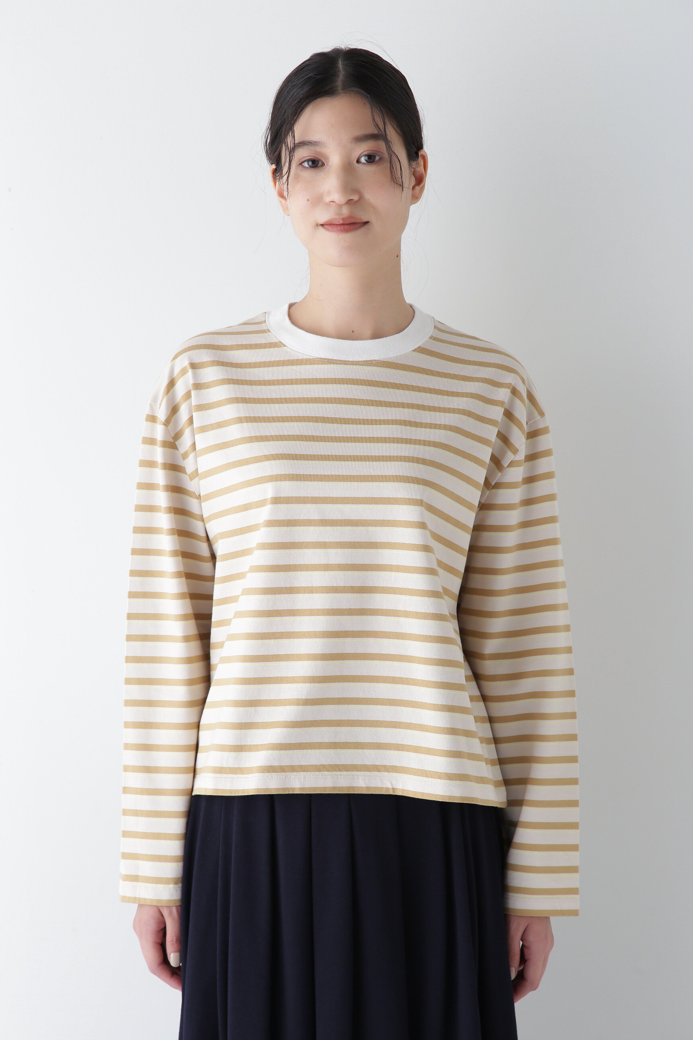  「◆ボーダーボックスＴシャツ」|Tシャツ・カットソー|