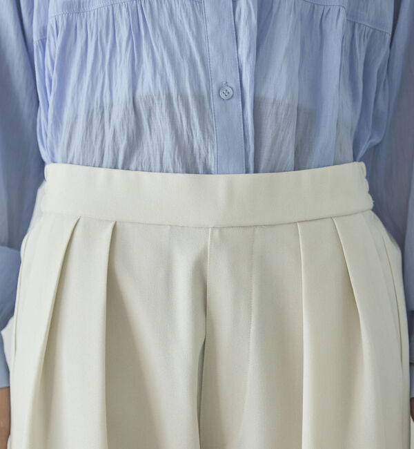 Doux archives「多機能ツータックワイドパンツ」|チノ|