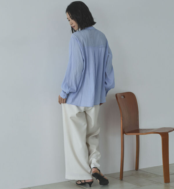 Doux archives「多機能ツータックワイドパンツ」|チノ|