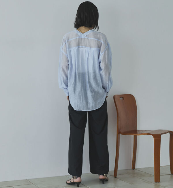 Doux archives「多機能ツータックワイドパンツ」|チノ|