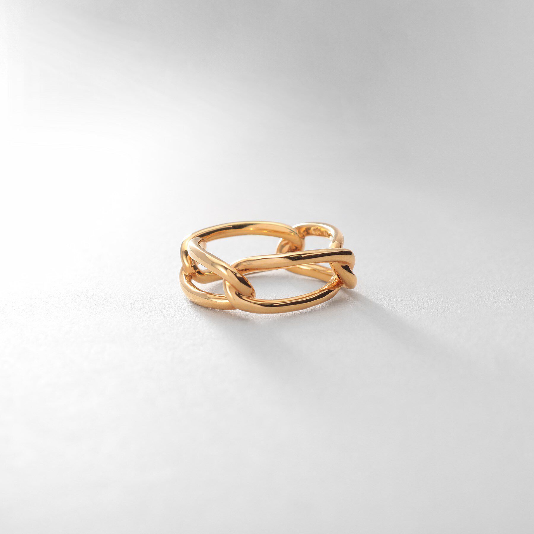 COCOSHNIK ONKITSCH「シルバー PCチェーンモチーフリング GP」|リング|