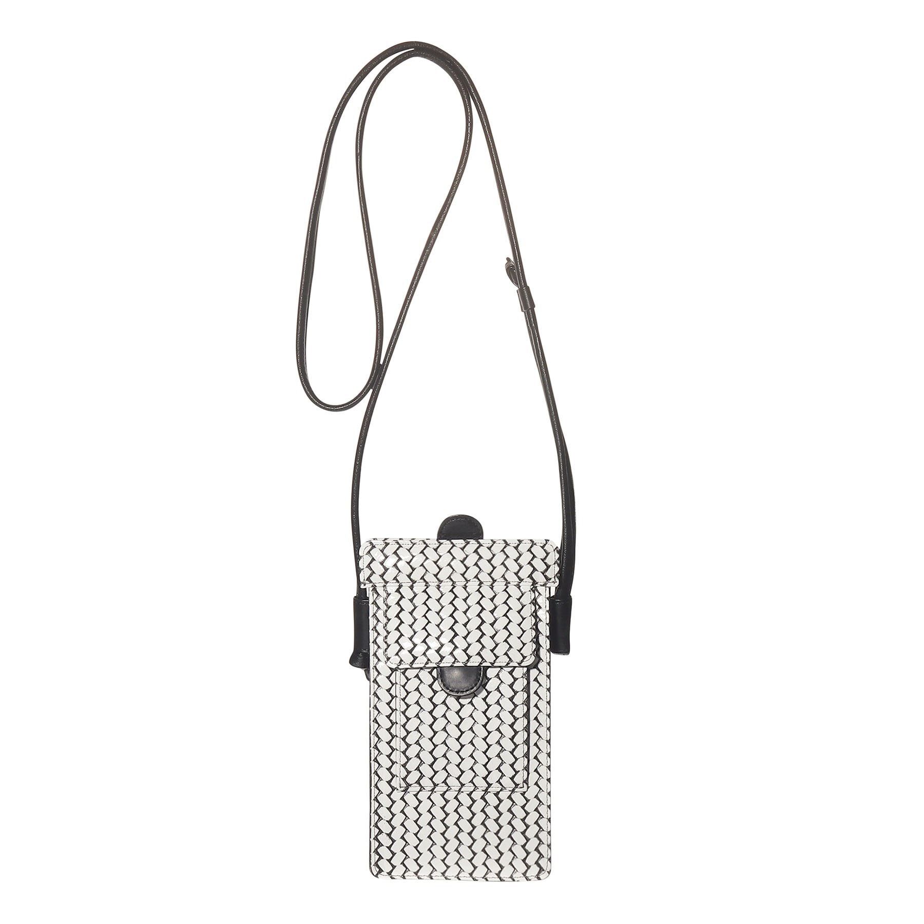 HIROKO HAYASHI「OTTICA（オッティカ）スマホポシェット」|ショルダー・メッセンジャー|アイボリー(004)