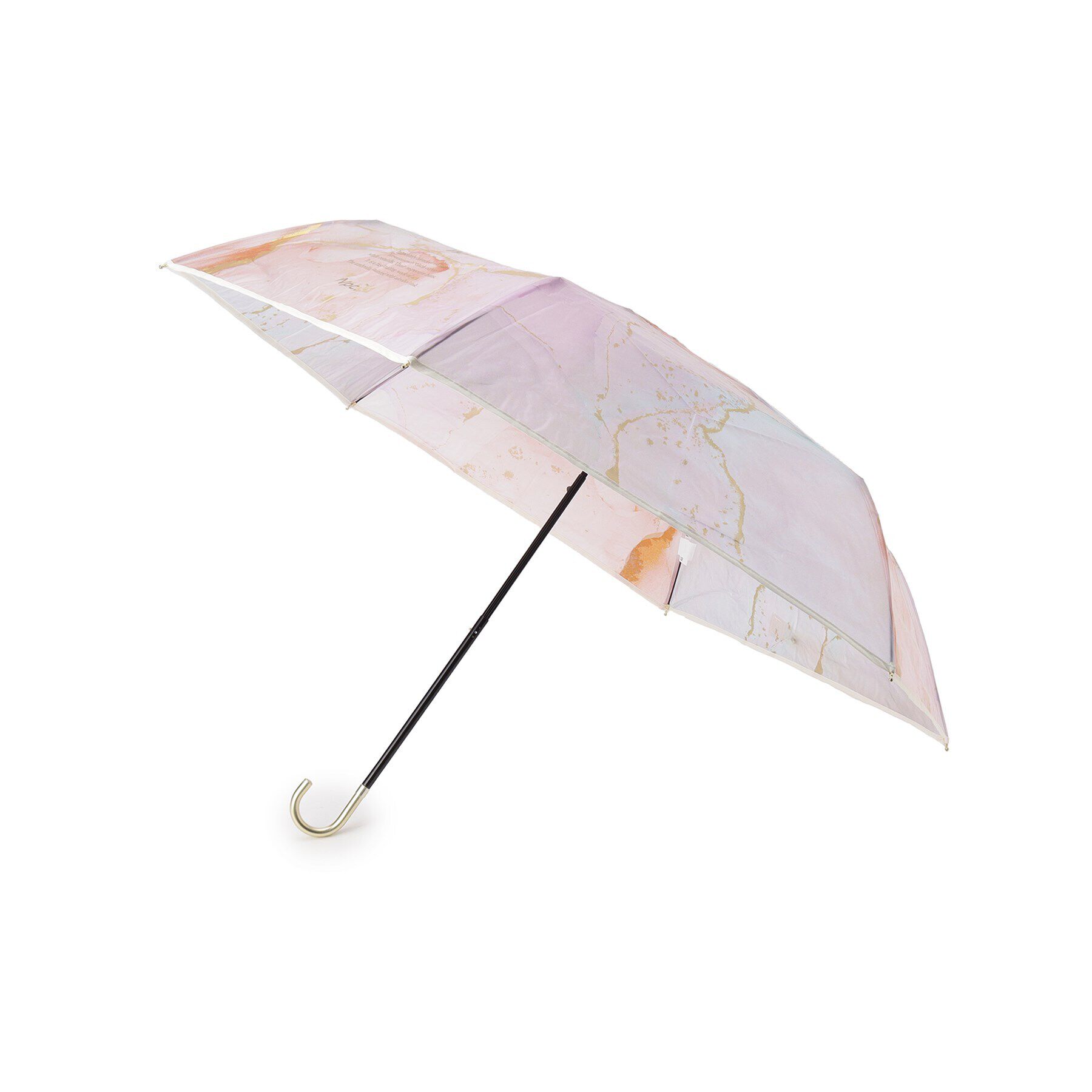 SHOO･LA･RUE「【雨傘/ビニール傘】【Wpc．】インクアートアンブレラ ミニ」|傘|ピンク(471)