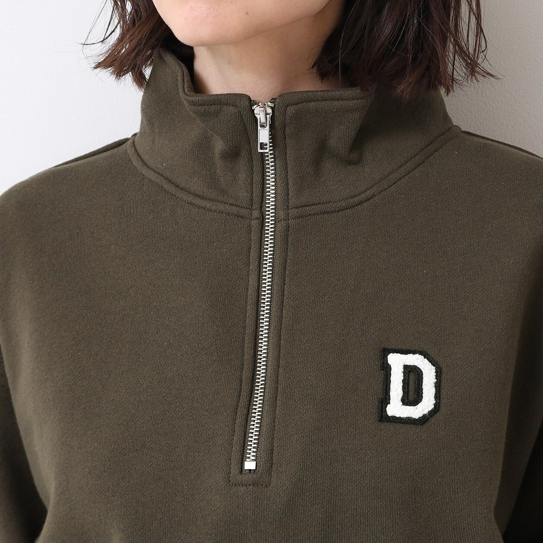 Dessin「【ユニセックス】ハーフジップスウェット」|パーカー|