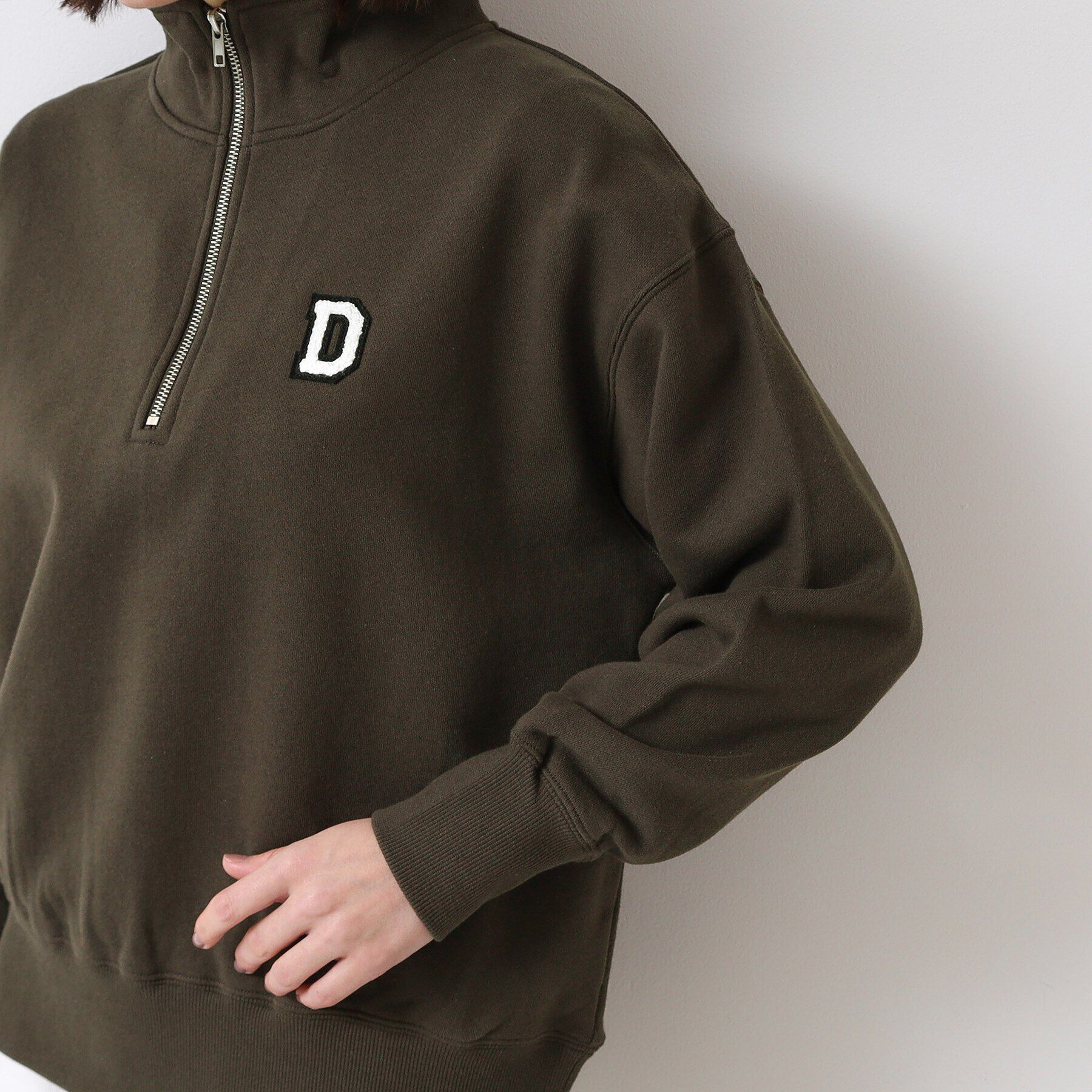 Dessin「【ユニセックス】ハーフジップスウェット」|パーカー|