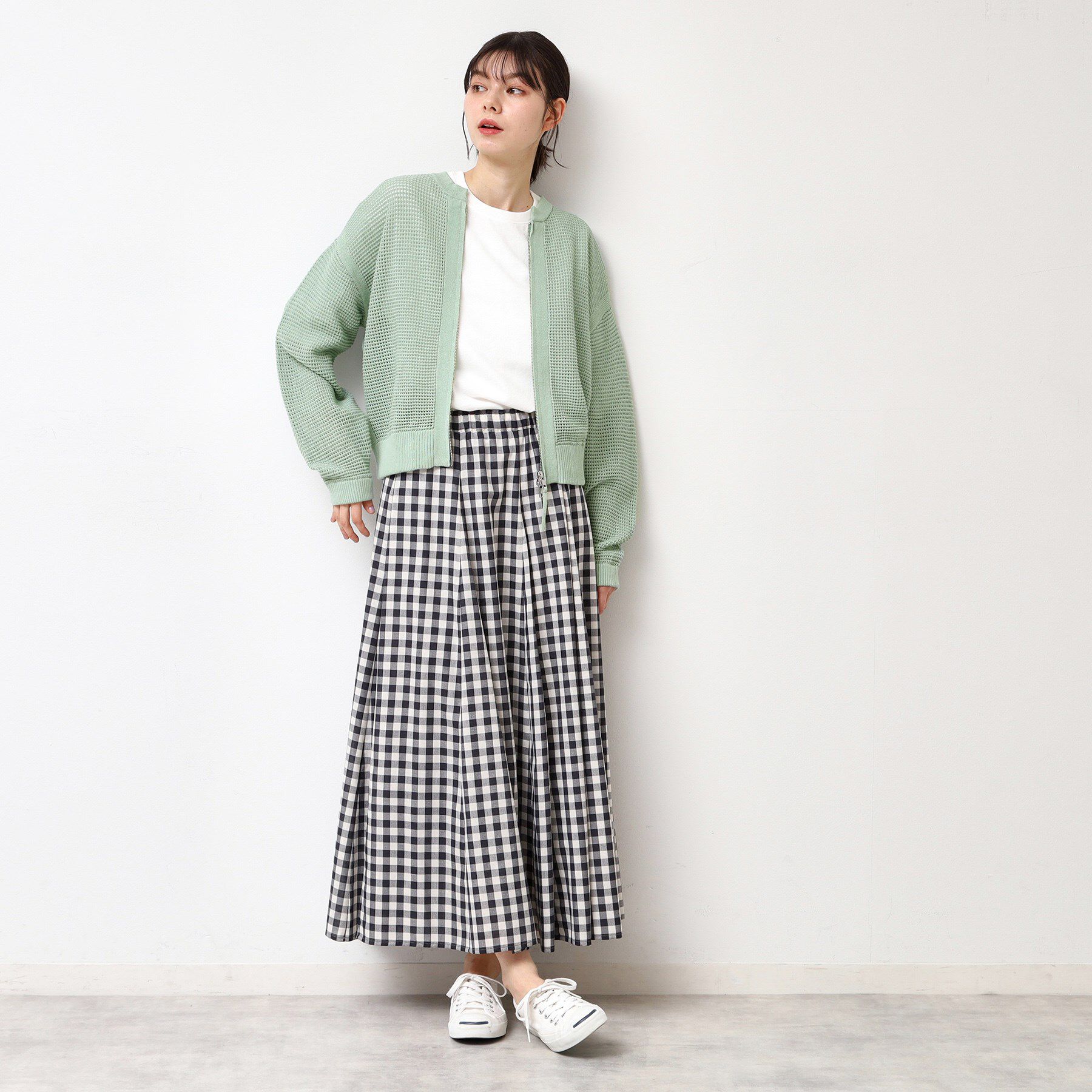 Dessin「【セットアップ可能・洗える】コットンメッシュブルゾン」|ブルゾン・スタジャン|