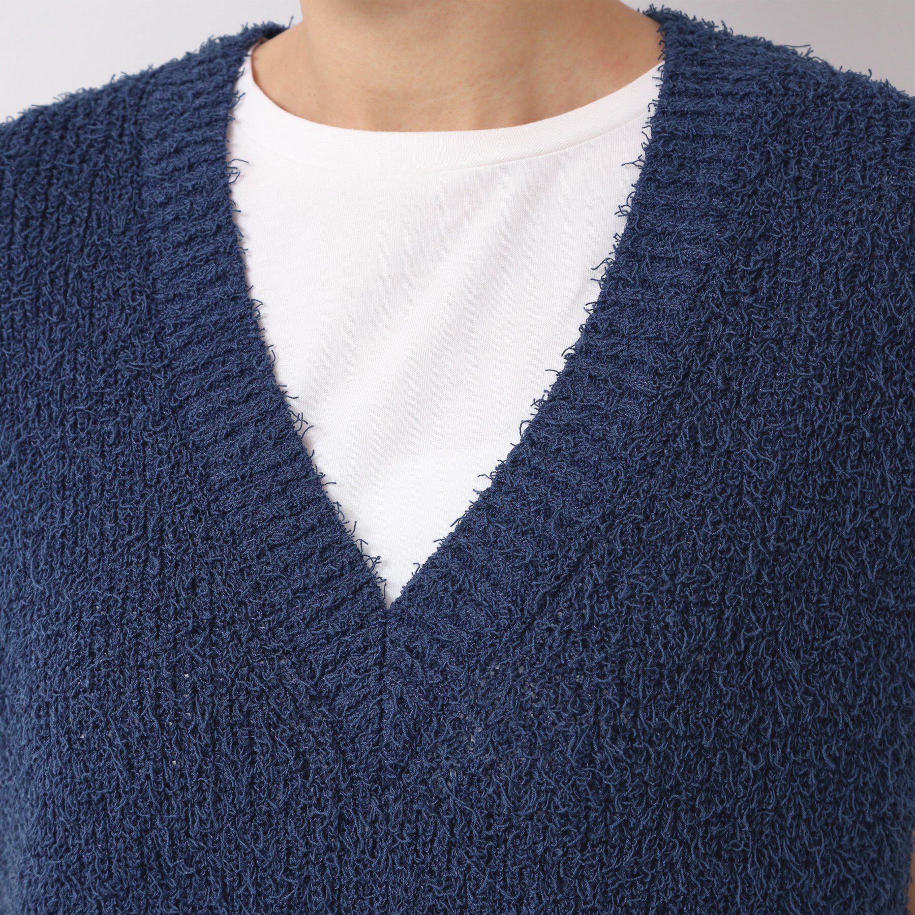 Dessin「【洗える】シャギーベスト」|ベスト・ジレ|