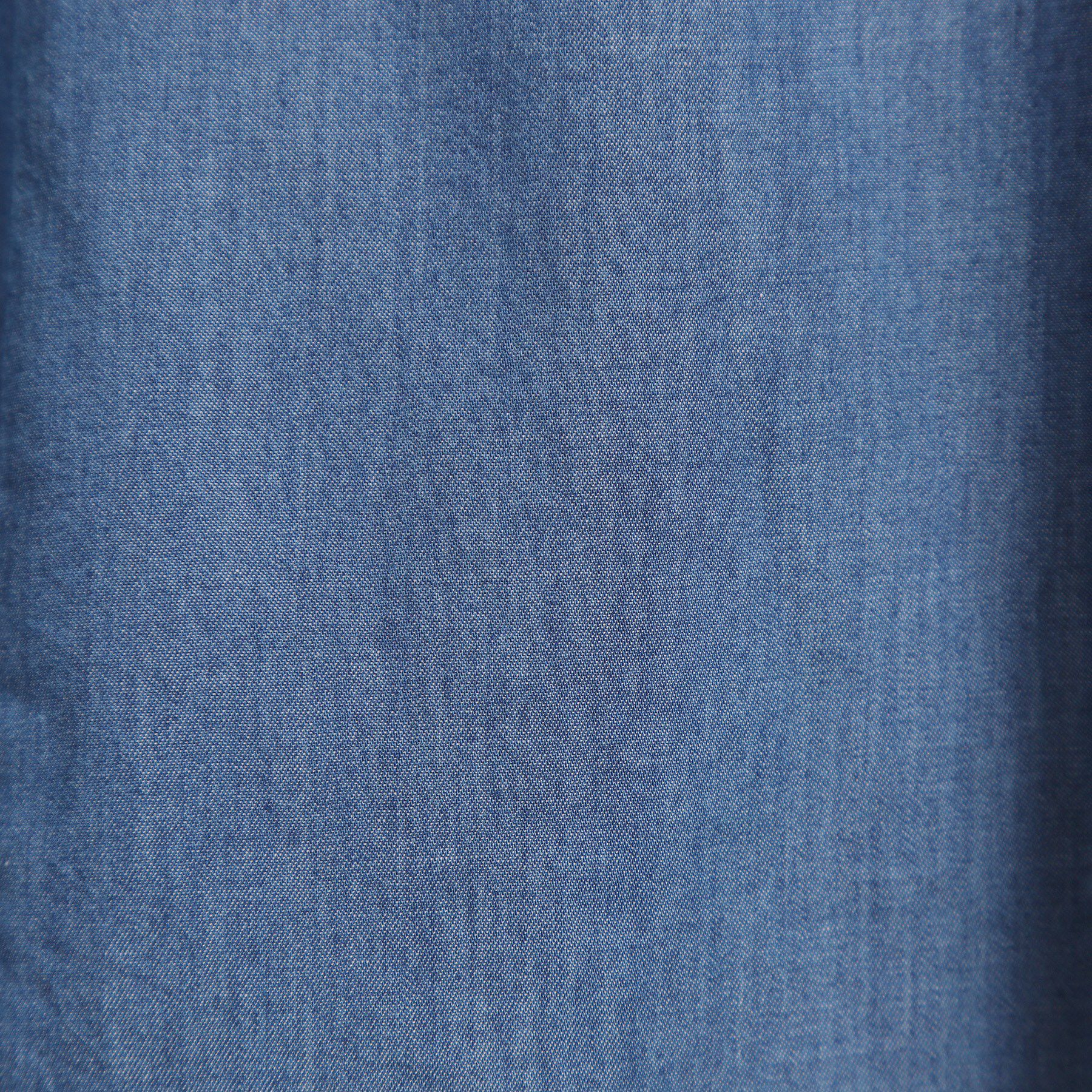 ITS&rsquo;DEMO「【洗濯機OK】シアーデニムスキッパーブラウス」|シャツ・ブラウス|