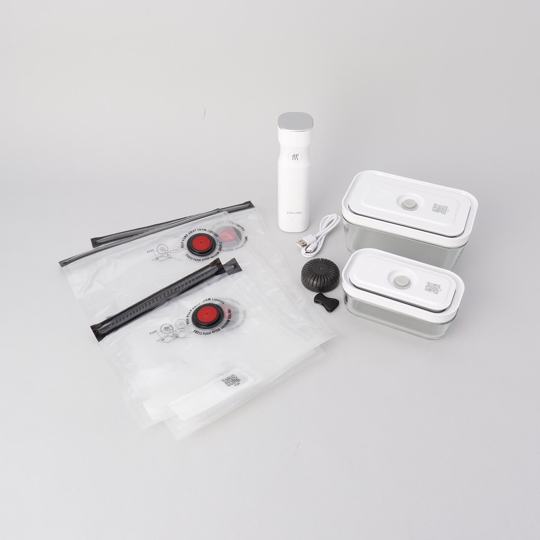 212 KITCHEN STORE「Fresh＆Save スターター7点セット ガラスコンテナSM付属 ＜ZWILLING ツヴィリング」|食器・キッチングッズ|