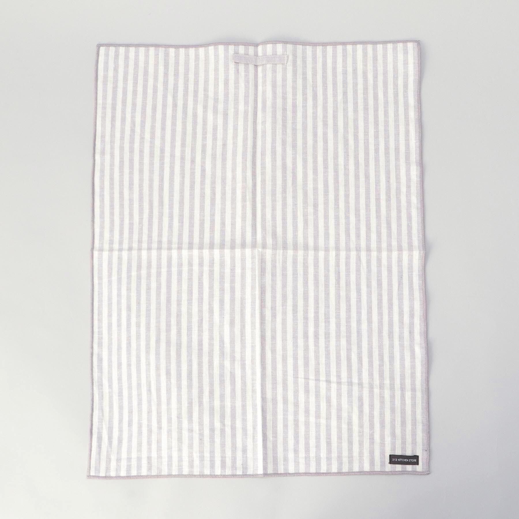 212 KITCHEN STORE「ブロックストライプ リネンコットン キッチンクロス L 45x60cm LPU ＜212Kオリジナル」|食器・キッチングッズ|