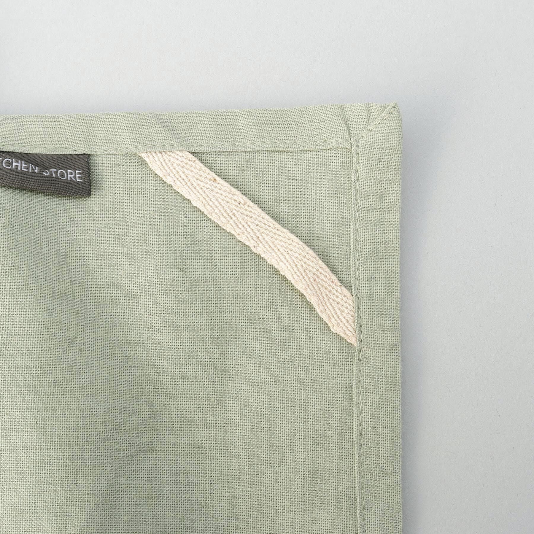 212 KITCHEN STORE「刺繍フラワー マーガレット マルチクロス 130x130cm GR ＜212Kオリジナル ＞」|食器・キッチングッズ|