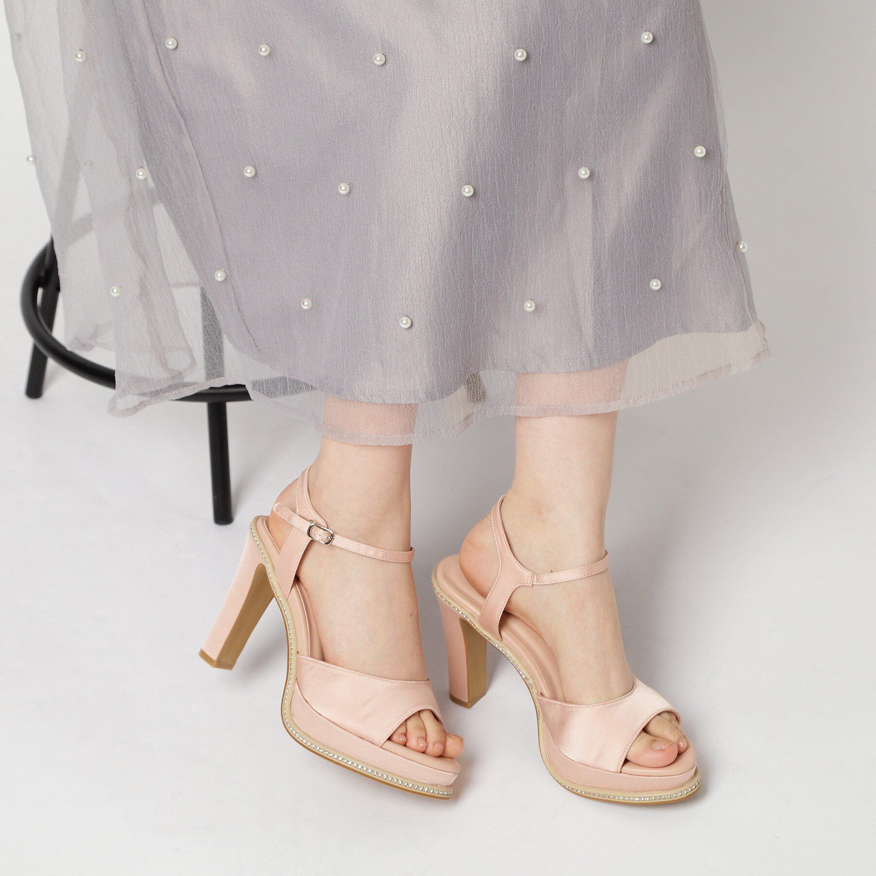 ESPERANZA「ラインストーンコバサンダル」|サンダル|