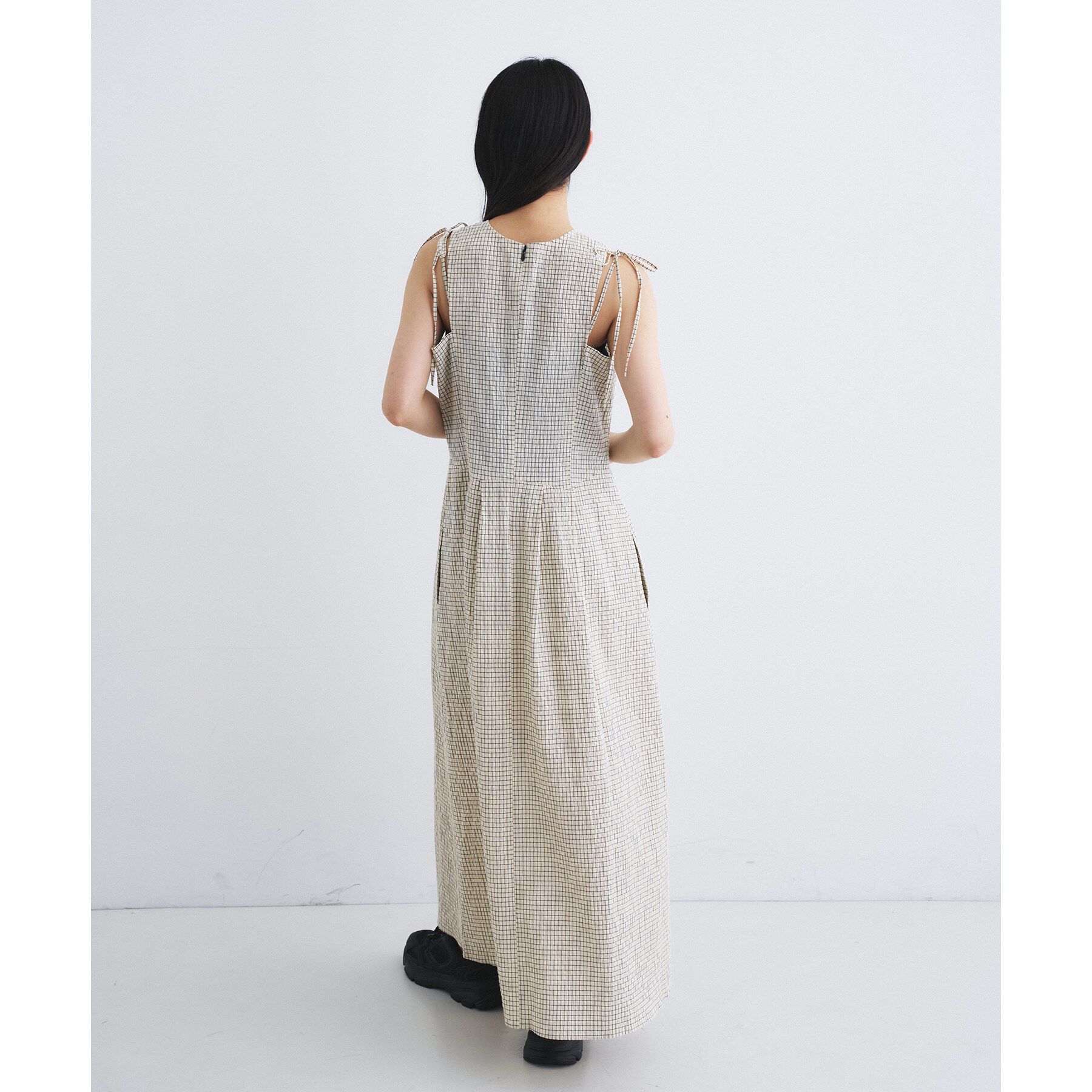 CODE A「shoulder ribbon dress」|ワンピース|