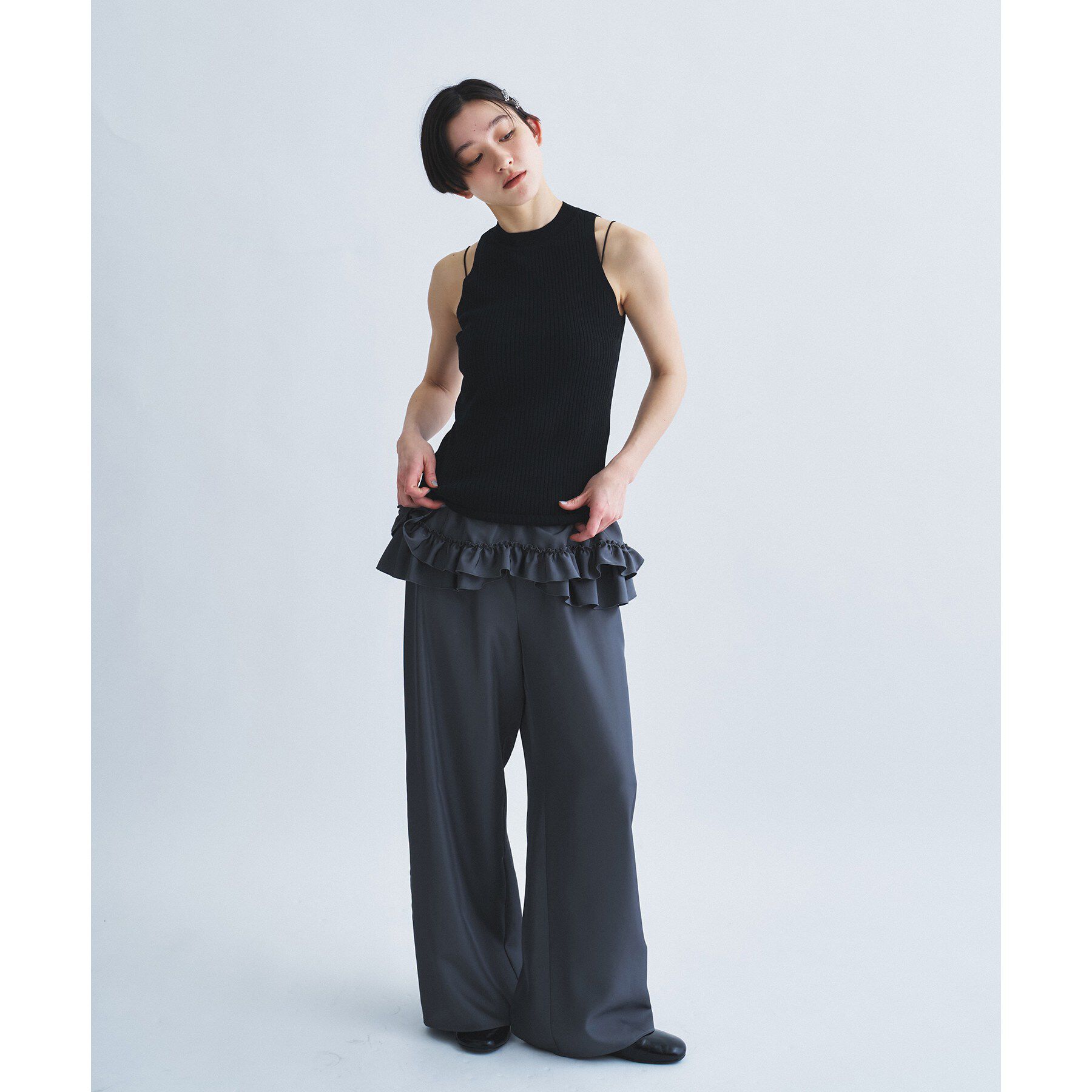 CODE A「frill wide pants」|その他|
