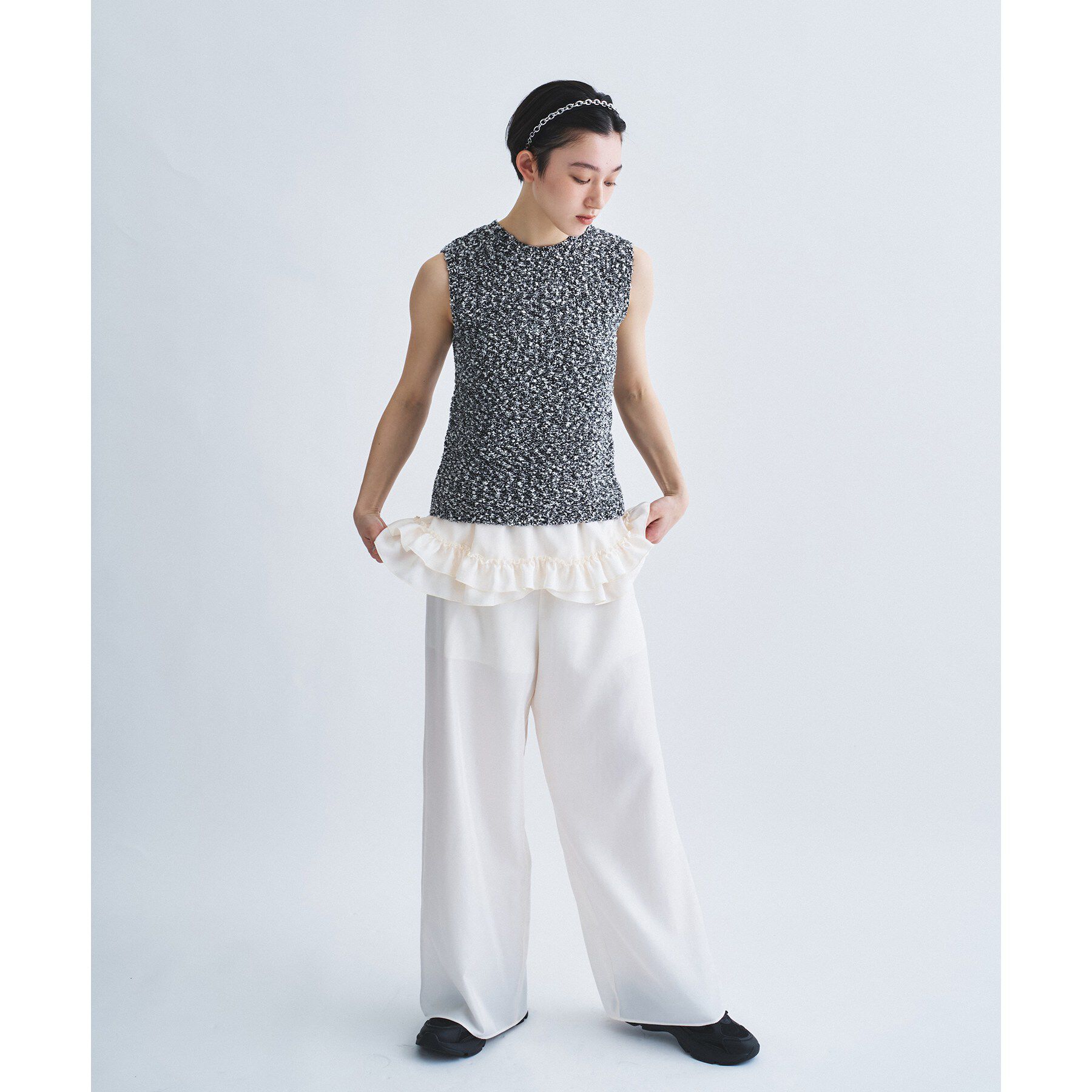 CODE A「frill wide pants」|その他|