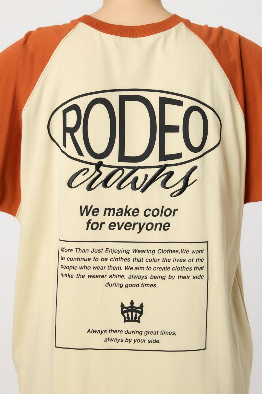 RODEO CROWNS「ロゴラグランスリーブワンピース」|ワンピース|