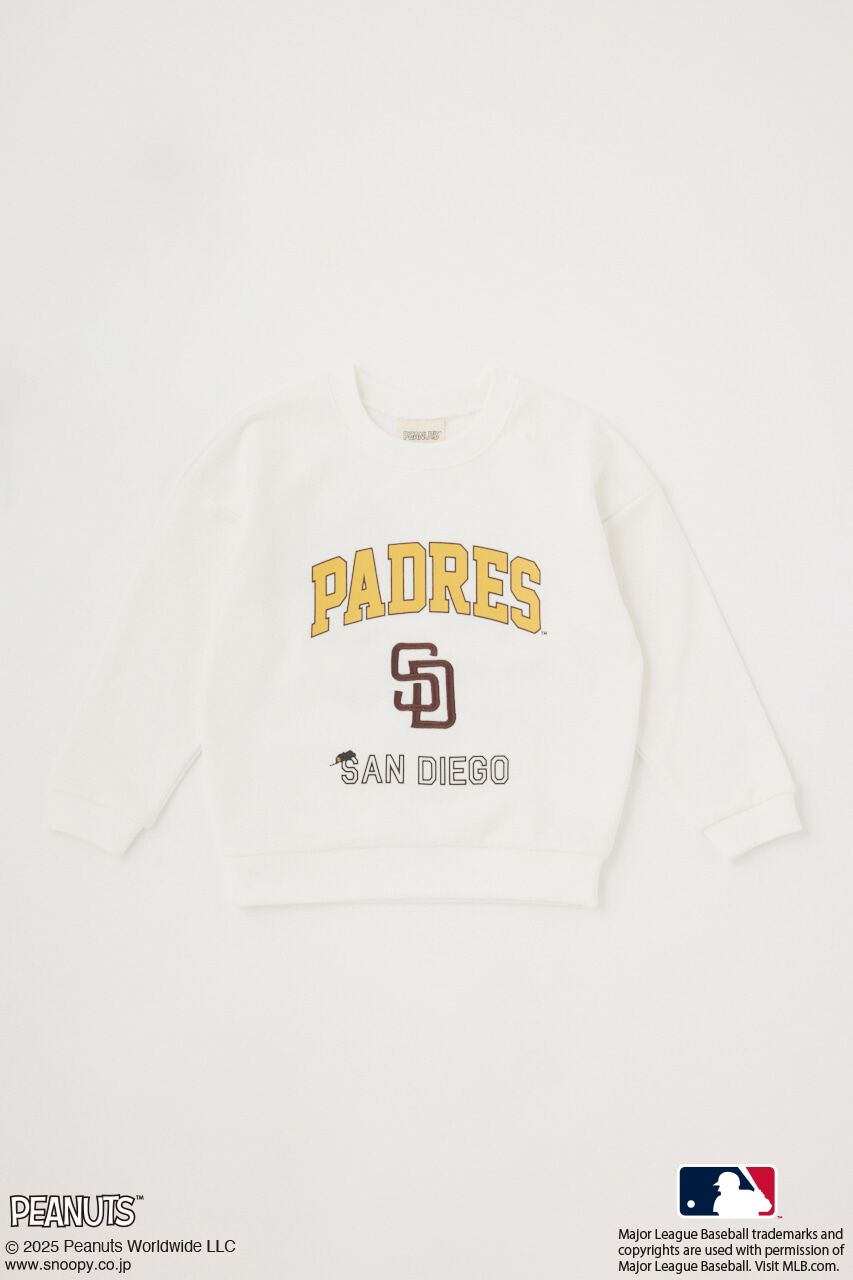 RODEO CROWNS「キッズMLBxPEANUTSスウェットトップス」|パーカー|O/WHT1