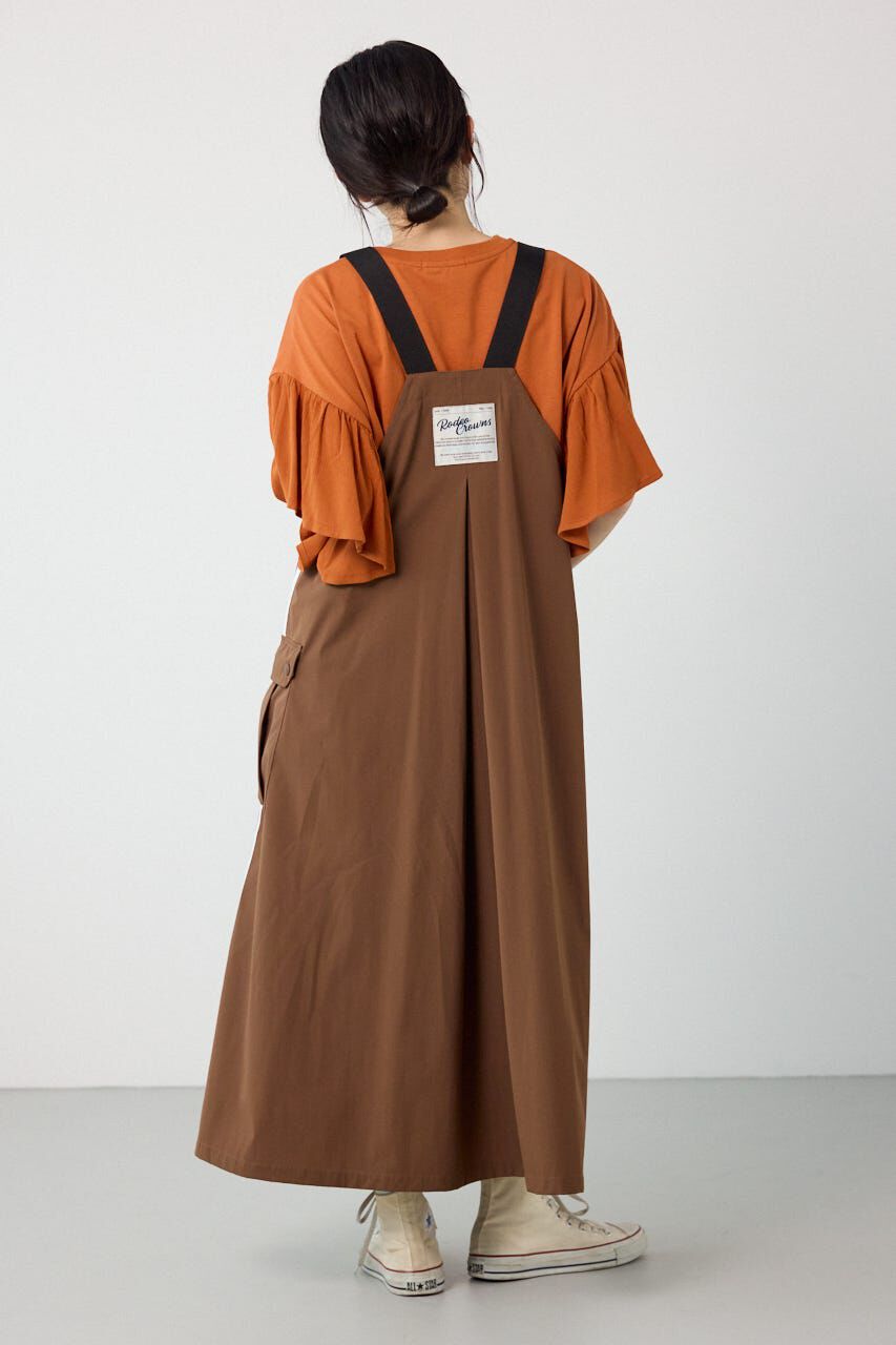 RODEO CROWNS「W/Rサイドラインジャンパースカート」|ワンピース|