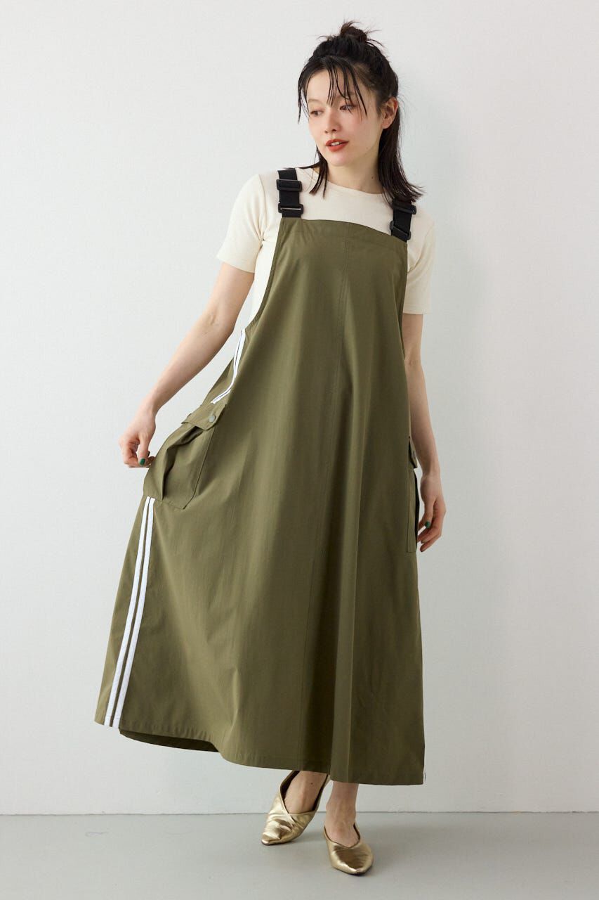 RODEO CROWNS「W/Rサイドラインジャンパースカート」|ワンピース|