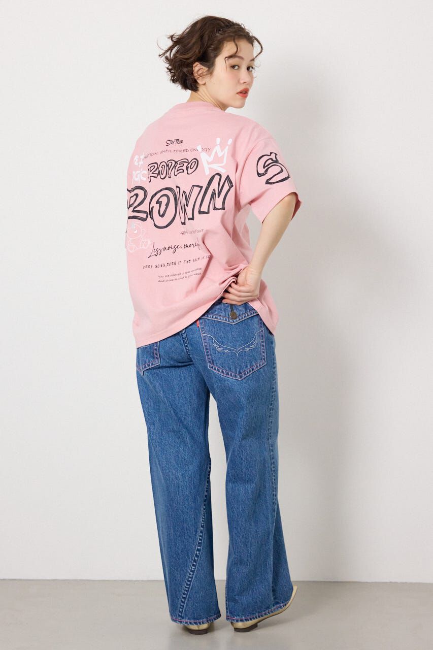 RODEO CROWNS「Graffiti プリントTシャツ」|Tシャツ・カットソー|