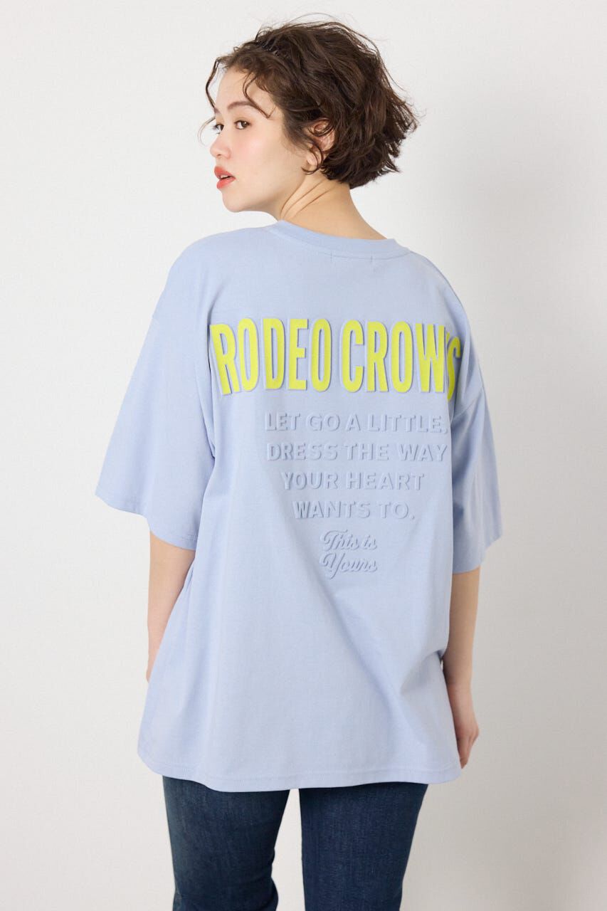 RODEO CROWNS「エンボスロゴVネックTシャツ」|Tシャツ・カットソー|