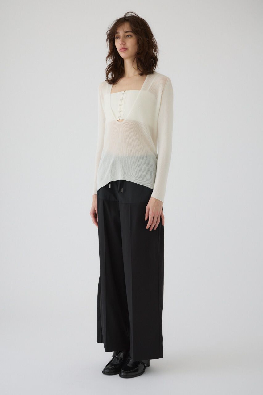 RIM.ARK 「Bustier set rib knit」|ニット・セーター|