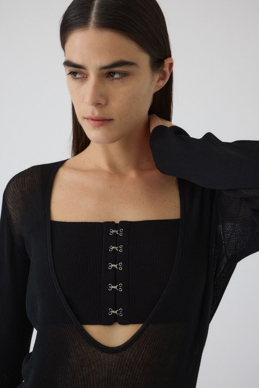 RIM.ARK 「Bustier set rib knit」|ニット・セーター|