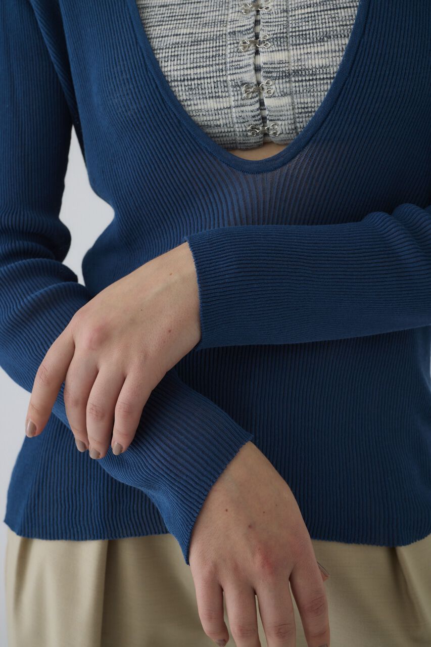 RIM.ARK 「Bustier set rib knit」|ニット・セーター|