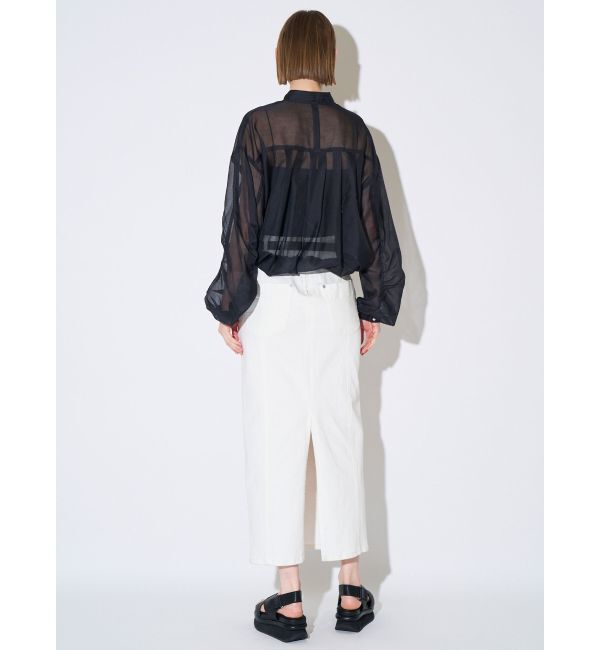 ELENDEEK「BACK TUCK SHEER BZ」|ブルゾン・スタジャン|