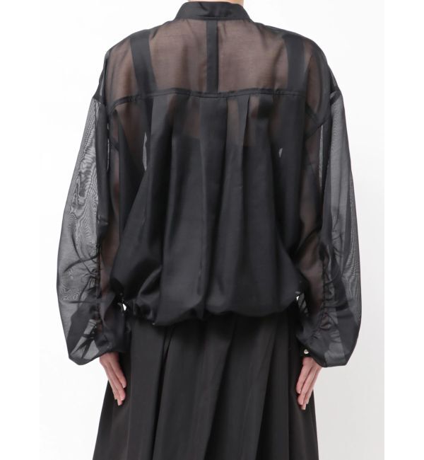 ELENDEEK「BACK TUCK SHEER BZ」|ブルゾン・スタジャン|