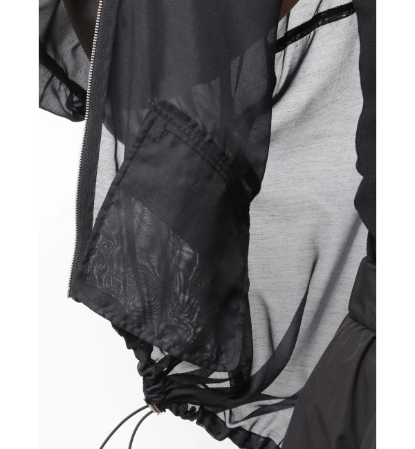 ELENDEEK「BACK TUCK SHEER BZ」|ブルゾン・スタジャン|