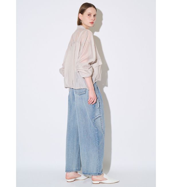 ELENDEEK「BACK TUCK SHEER BZ」|ブルゾン・スタジャン|