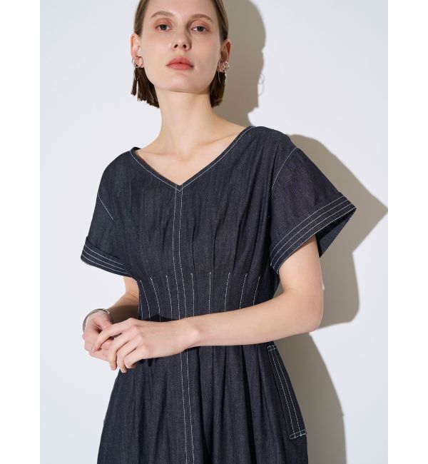 ELENDEEK「WAIST TUCKED OP」|ワンピース|