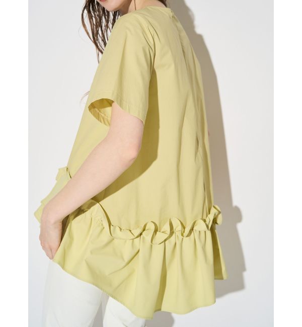 ELENDEEK「FRILL HEM BL」|シャツ・ブラウス|