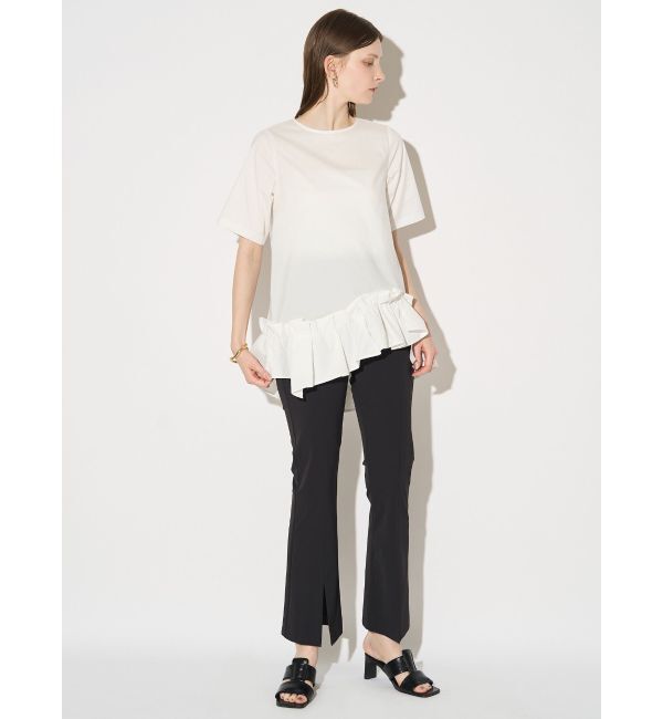 ELENDEEK「FRILL HEM BL」|シャツ・ブラウス|