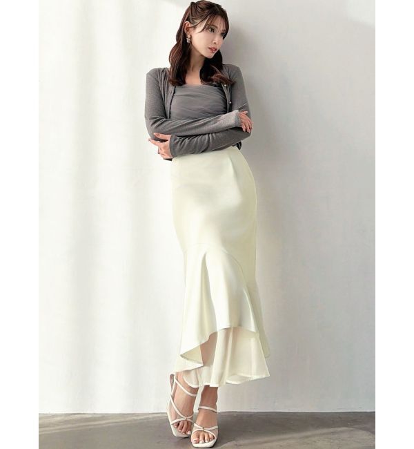 RESEXXY「【WEB限定】シアードッキングマーメイドスカート」|スカート|