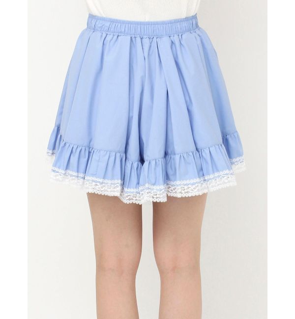 dazzlin「イレヘムシャツミニスカート」|スカート|