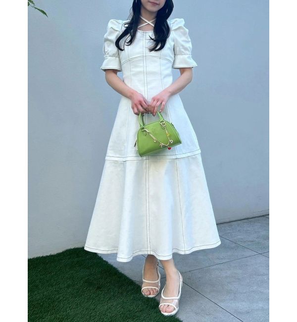 dazzlin「【再生産分】2WAYスイッチングステッチワンピース」|ワンピース|