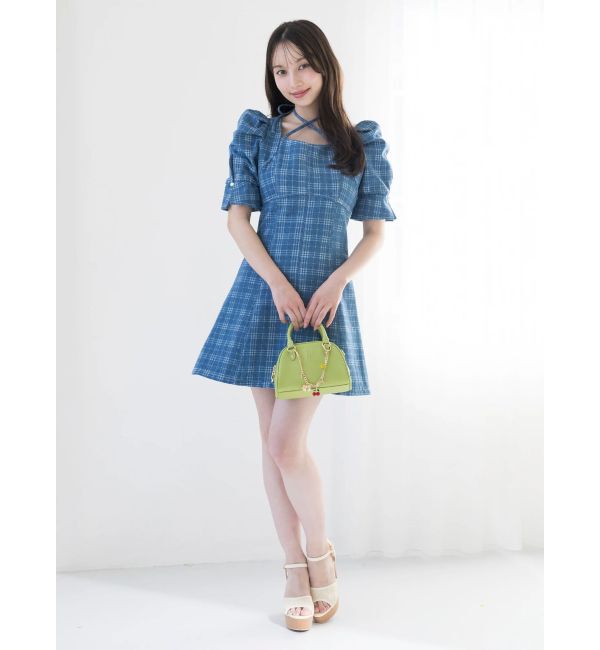 dazzlin「【再生産分】2WAYスイッチングステッチワンピース」|ワンピース|