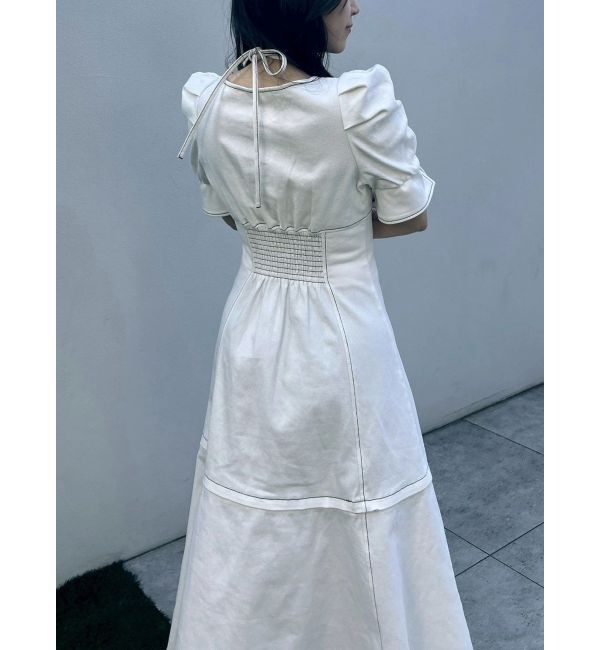 dazzlin「【再生産分】2WAYスイッチングステッチワンピース」|ワンピース|