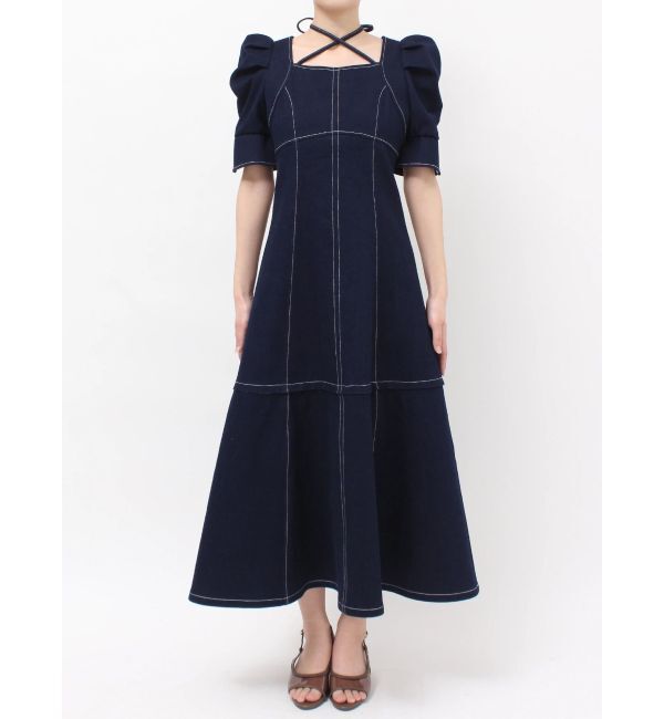 dazzlin「【再生産分】2WAYスイッチングステッチワンピース」|ワンピース|