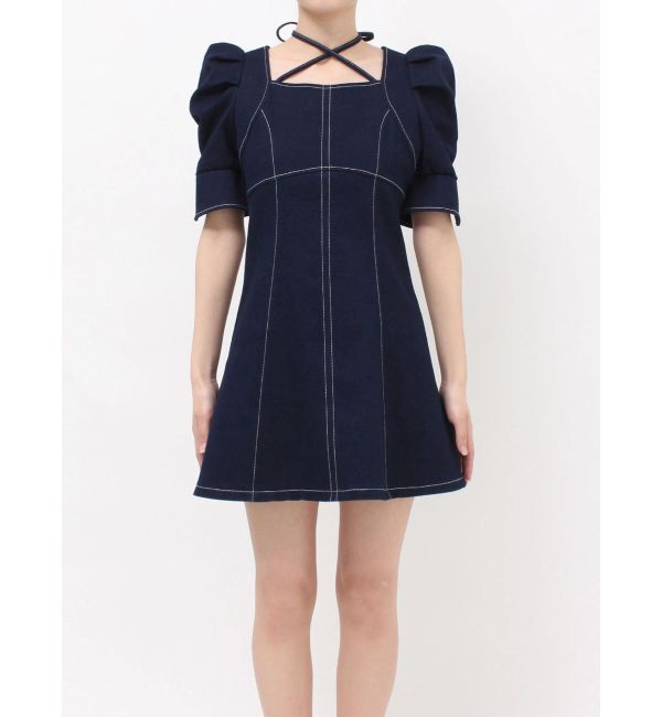 dazzlin「【再生産分】2WAYスイッチングステッチワンピース」|ワンピース|