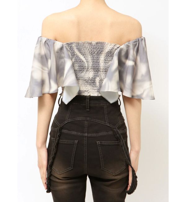 EMODA「ペタルスリーブショートトップ」|Tシャツ・カットソー|