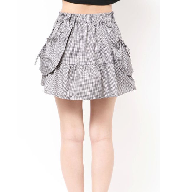 EMODA「ハングポケットフレアミニスカート」|スカート|