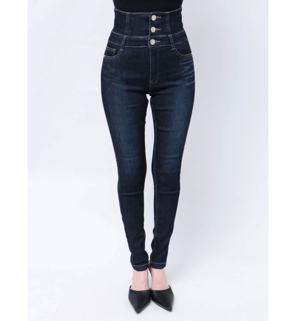 EMODA「【ELDER】SYMハイウエストデニム」|デニム|