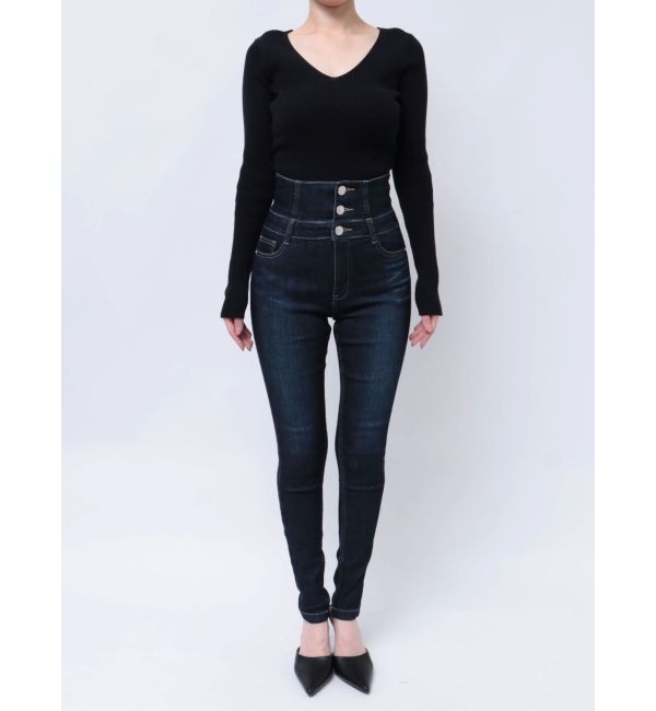 EMODA「【ELDER】SYMハイウエストデニム」|デニム|